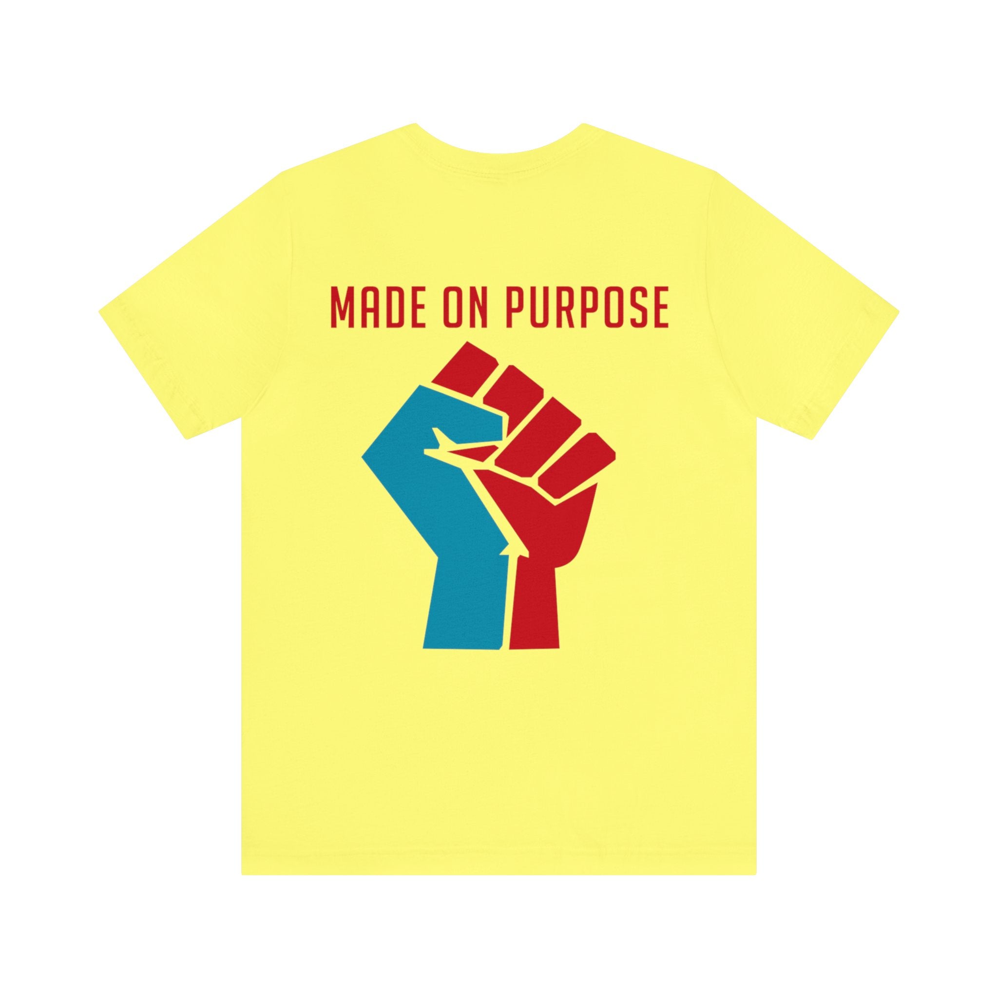 Gold "MADE ON PURPOSE" T- Shirt