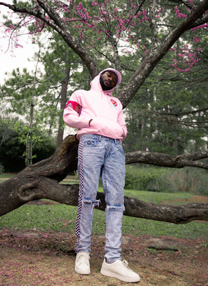 Pink "Motherland" Hoodies
